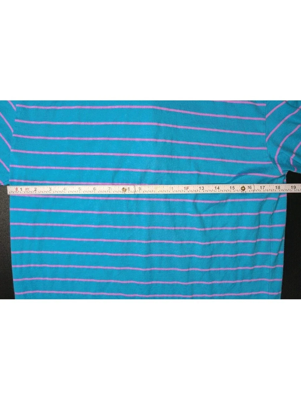Men's Polo Golf Ralph Lauren Vintage Lisle Small Blue Pink Stripe